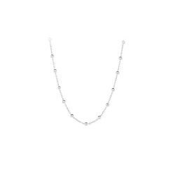 Pernille Corydon - Vega-Kugel-Halskette in Silber