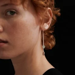 Pernille Corydon - Vintage Ohrenketten in Silber