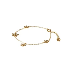 Pernille Corydon - Wild Poppy armband i vergoldete silber