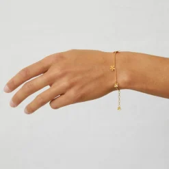 Pernille Corydon - Wild Poppy armband i vergoldete silber