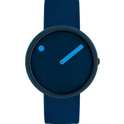 Picto - Navy Blue Zifferblatt und Navy Blue Armband - 40 mm