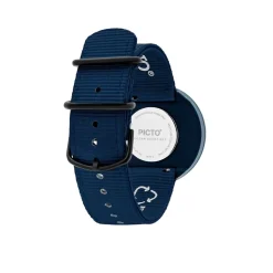 Picto - Navy Blue Zifferblatt und Navy Blue Armband - 40 mm