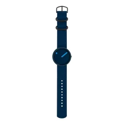 Picto - Navy Blue Zifferblatt und Navy Blue Armband - 40 mm