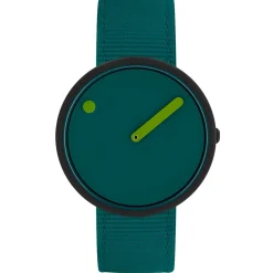 Picto - Ocean Green Zifferblatt und Armband - 40 mm