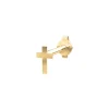 Piercingschmuck - PIERCE52 Ohrring Kreuz 14kt. Gold