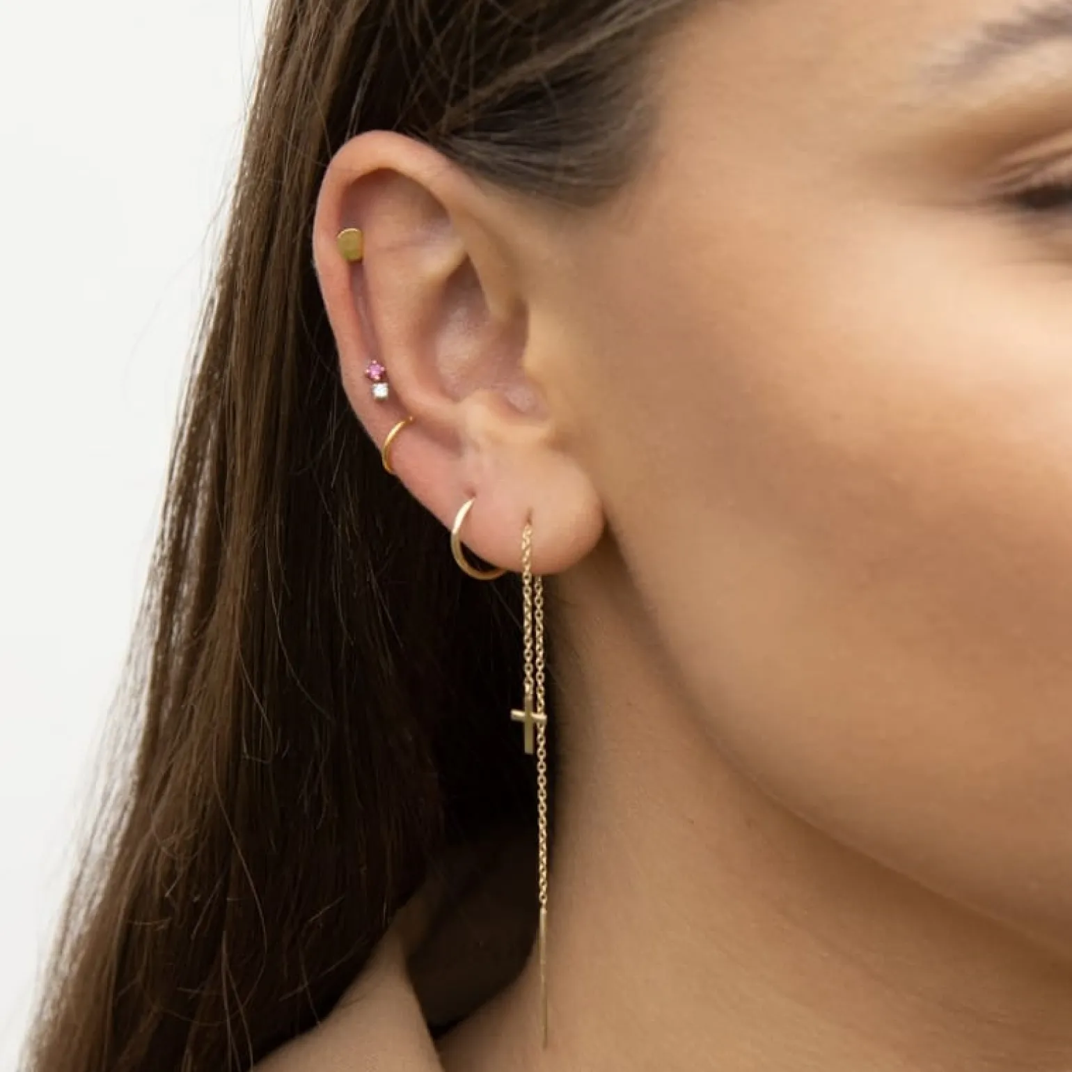 Piercingschmuck - Pierce52 Ohrring aus 14kt. Gold