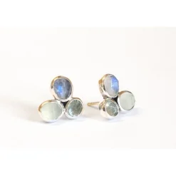 Rabinovich - Ocean Crush Ohrstecker silber m. Naturstein