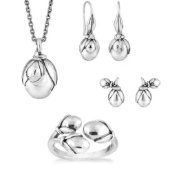 Rabinovich Blütenknospe - Starker Silberring