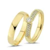 Ringe aus 14 Karat Rotgold - 29 Brillanten