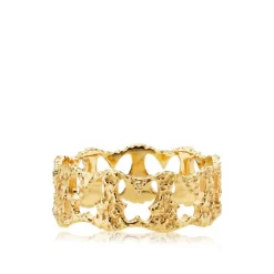 Sara Høydahl x Sistie - Vergoldeter Ring Silber