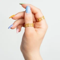 Sara Høydahl x Sistie - Vergoldeter Ring Silber