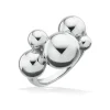 Scrouples - Großer Sphere Ring in poliert silber