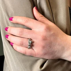 Scrouples - Kugelring in poliert silber