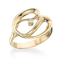 Scrouples - Ring aus 8 kt. mit Zirkonoxid