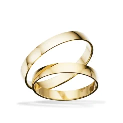 Scrouples Trauringe - Ringe aus 8-14 kt Gold 3 mm.