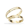 Scrouples Trauringe - Ringe aus 8-14 kt Gold 3 mm.
