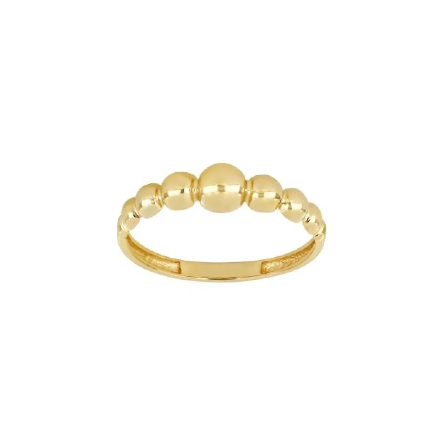 Siersbøl - 8 kt. Goldring mit Kugeln