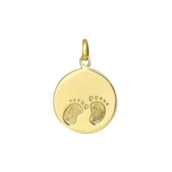 Siersbøl - Anhänger aus 8kt. Gold mit Füßen