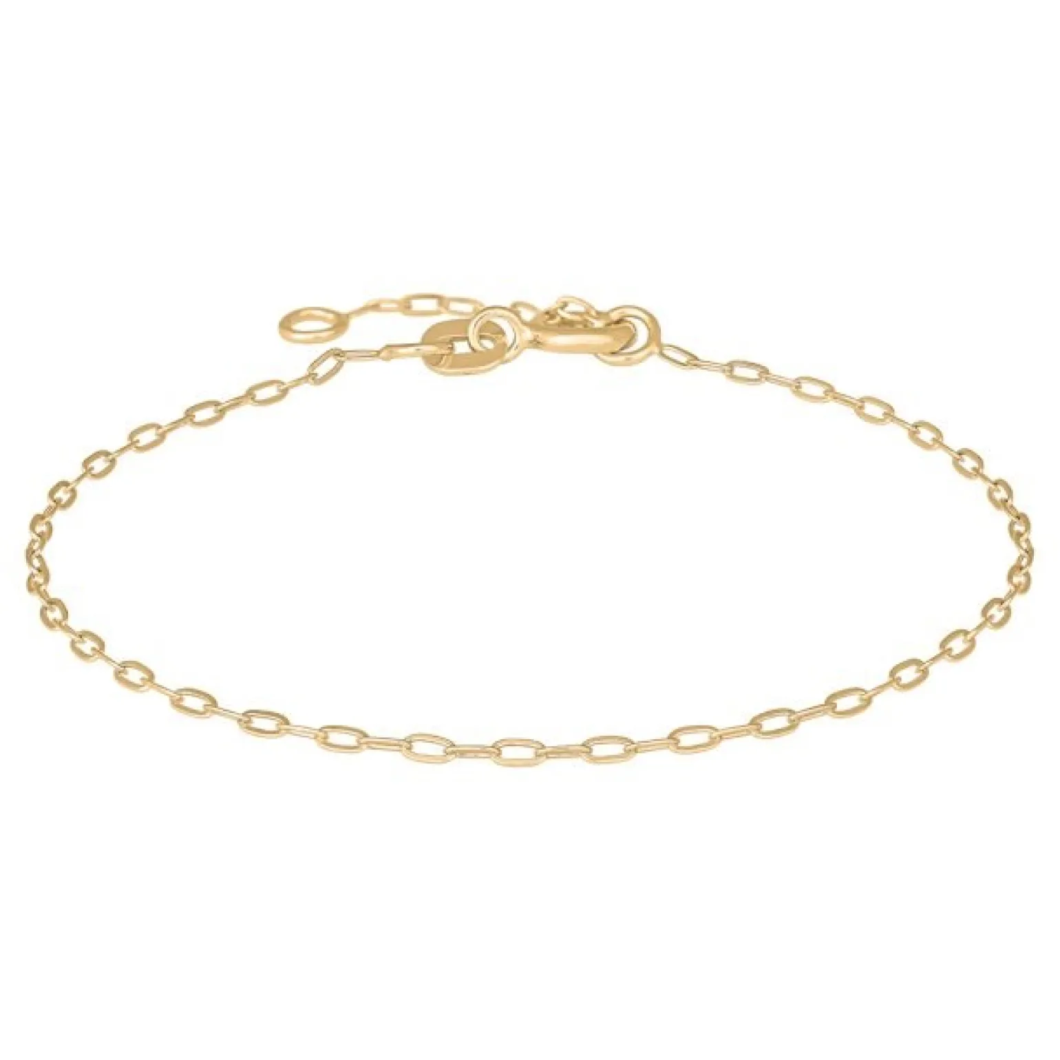 Siersbøl - Ankerarmband mit Facettenschliff aus 8kt. Gold