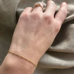 Siersbøl - Figaro-Armband aus 8kt. Gold