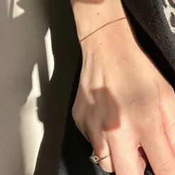 Siersbøl - Flaches Panzerarmband aus 8kt. Gold