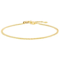 Siersbøl - Flachpanzer armband aus 9ct. Gold**