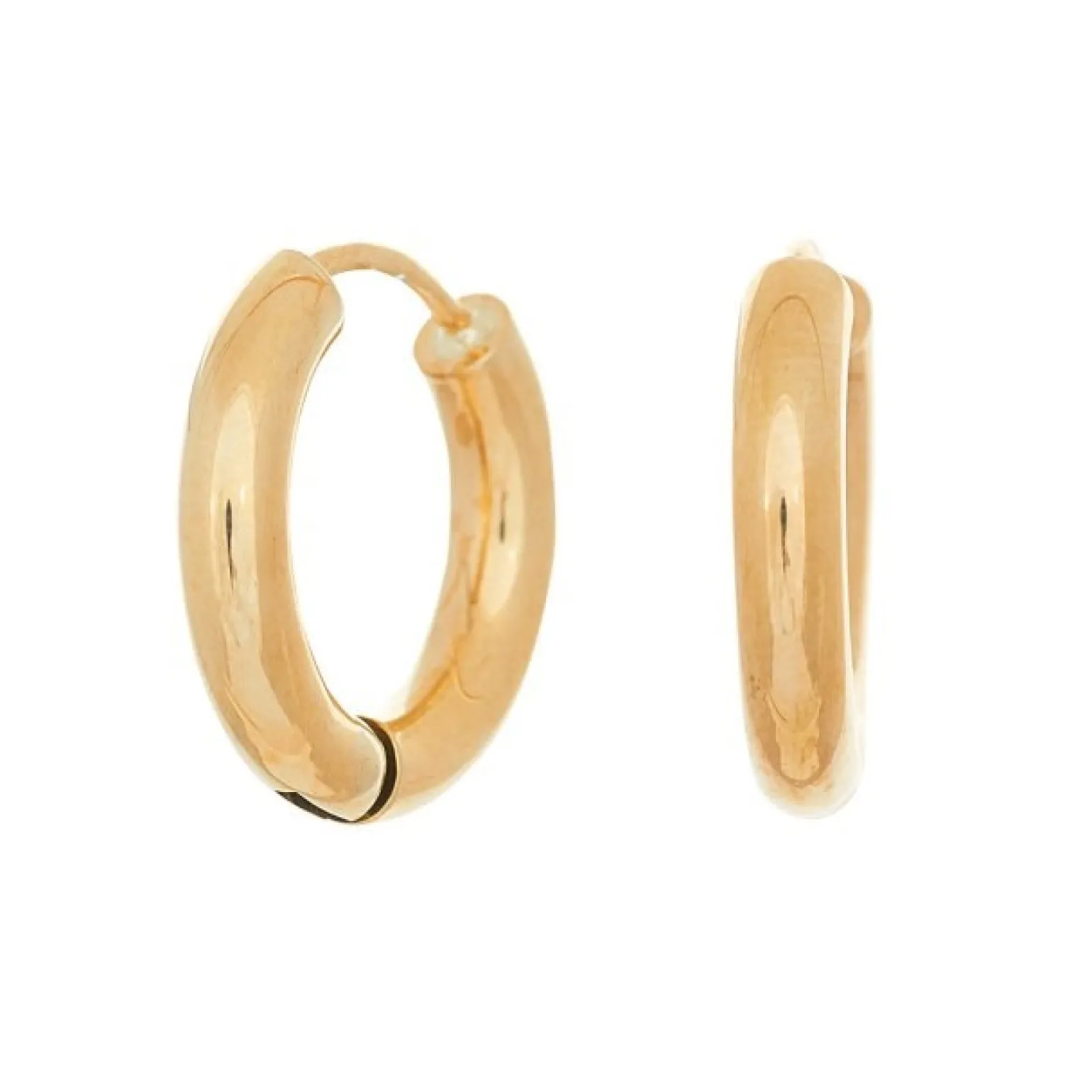 Siersbøl - Goldkreole Ø15 aus 8kt. Gold