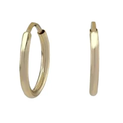 Siersbøl - Goldkreole Ø12 aus 8-14kt. Gold