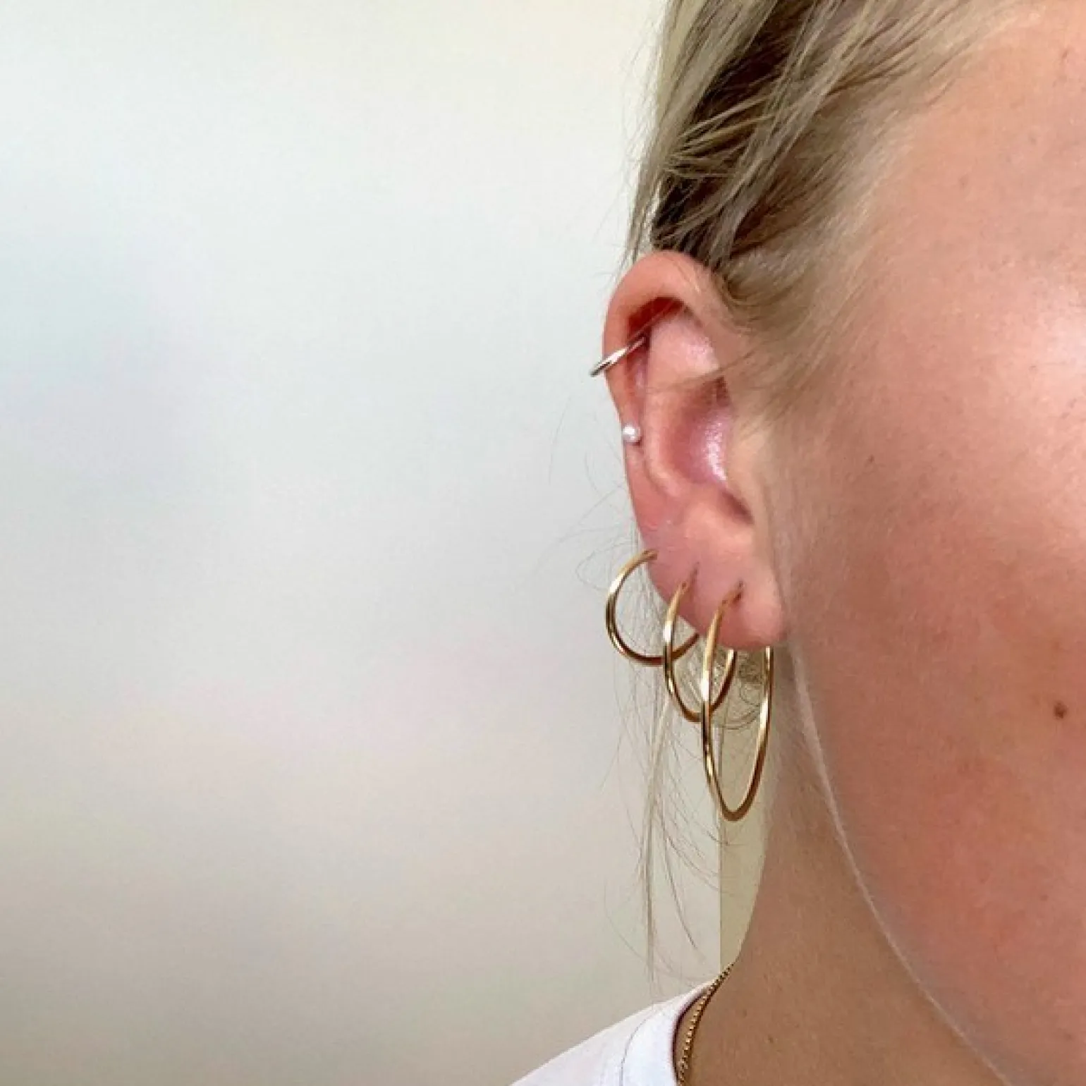 Siersbøl - Goldkreole Ø17 aus 8-14kt. Gold