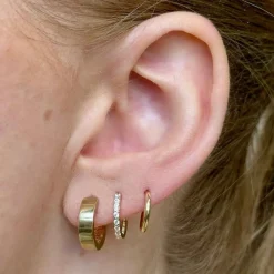 Siersbøl - Goldkreolen Ø8 aus 8-14kt. Gold