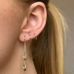 Siersbøl - 8-Karat-Gold-Ohrringe