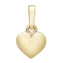 SIERSBØL 8 oder 14 kt. Anhänger Herz 8mm