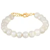 Siersbøl - Süßwasserperlenarmband mit vergoldetem Silberverschluss