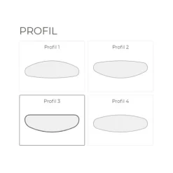 Siersbøl Hochzeit - Eheringe aus 14kt. Weißgold mit Stern (0,09ct.)