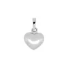 SIERSBØL silberner rhod. anhänger herz 17x10mm