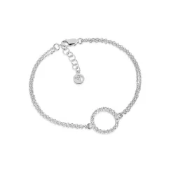 Sif Jakobs - Biella Grande Armband aus rhodiniertem Silber