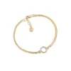Sif Jakobs - Biella Piccolo armband i vergoldete m. klar zirkonia