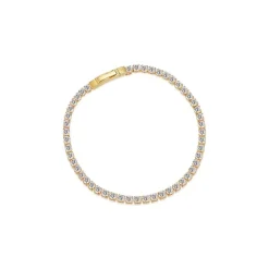 Sif Jakobs - Ellera Grande armband i vergoldete silber m. zirkonia