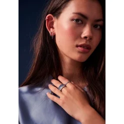 Sif Jakobs - Ellera Grande Reifen aus silber m. blau zirkonia