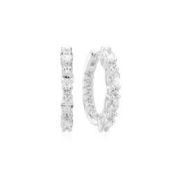 Sif Jakobs - Ellera Oval Grande in silber m. zirkonia