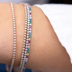 Sif Jakobs - Ellera-Armband aus vergoldete silber mit Zirkonen