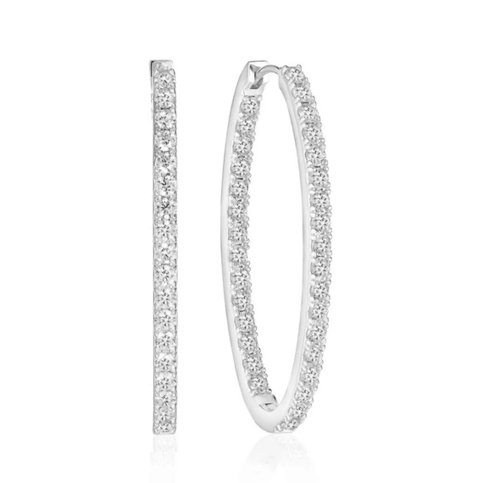 Sif Jakobs - Ellisse mittlerer Reif silber weiß