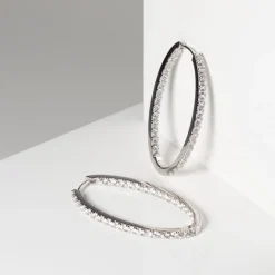Sif Jakobs - Ellisse mittlerer Reif silber weiß