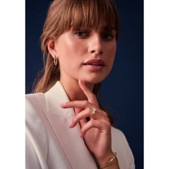 Sif Jakobs - Ellisse Piccolo hoops vergoldete multi