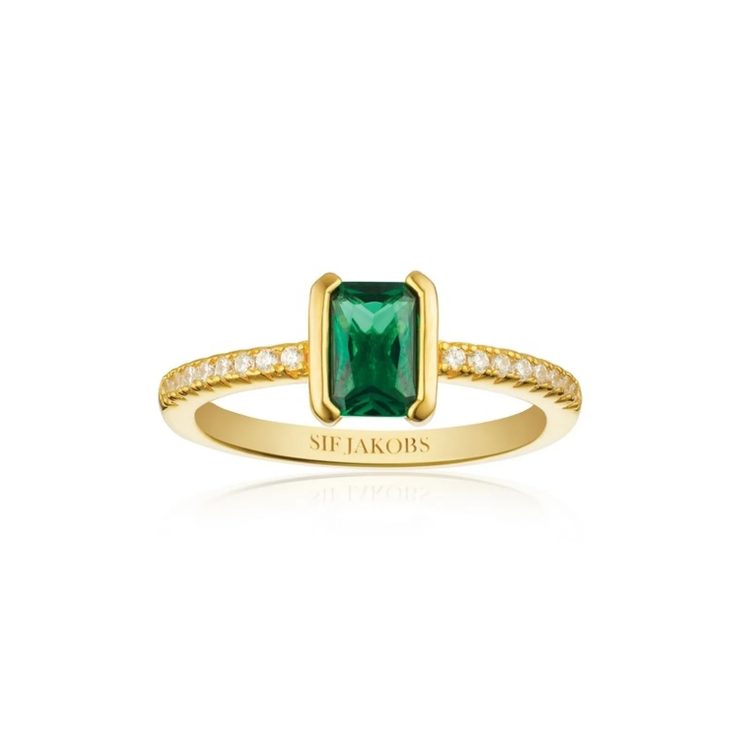 Sif Jakobs - Roccanoca Piccolo Ring in vergoldet silber mit Zirkonen