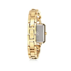 Sif Jakobs Uhr GISELLA in vergoldete Stahl mit weißem Perlmutt