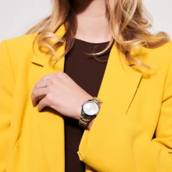 Sif Jakobs Uhr JOELLE aus Stahl mit silber metallischem Zifferblatt