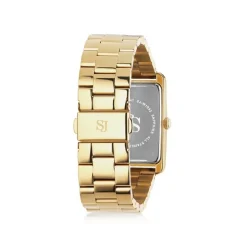 Sif Jakobs Uhr SANTINA in vergoldete Stahl mit goldfarbenem Zifferblatt