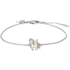 Silberarmband für Kinder mit Einhorn