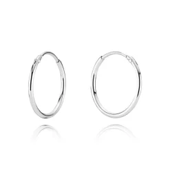 Silberne Kreole Ø17,5